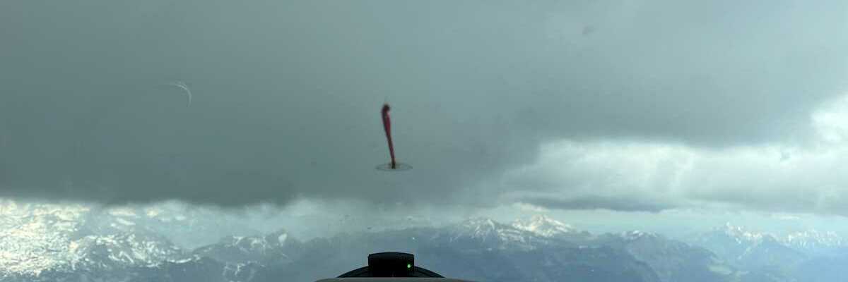 Flugwegposition um 12:43:49: Aufgenommen in der Nähe von Stainach-Pürgg, Österreich in 2619 Meter